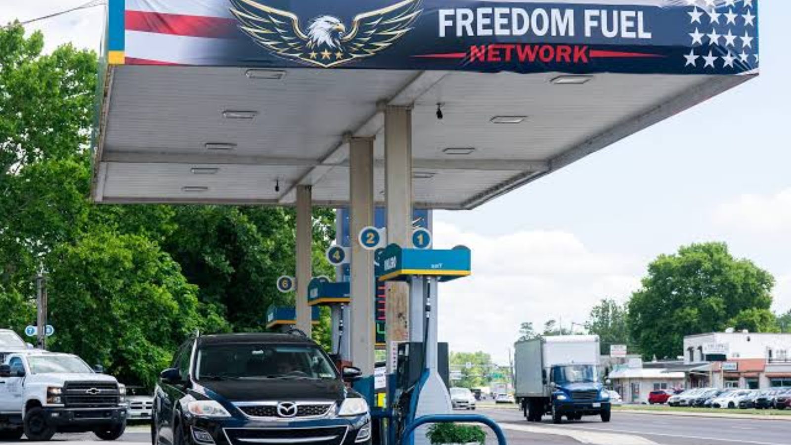 Trump promotes the freedom plan to lower gas prices across the United States