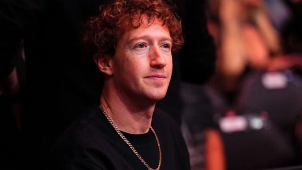 Meta faces a massive lawsuit that could reshape the future of digital privacy Mark with a slightly concerned expression during a conference surrounded by a large audience
