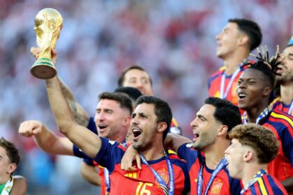 Spain defeats argentina and wins Its second World Cup star