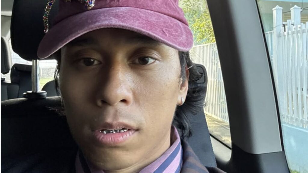 he rescued man taking a selfie inside his car while driving