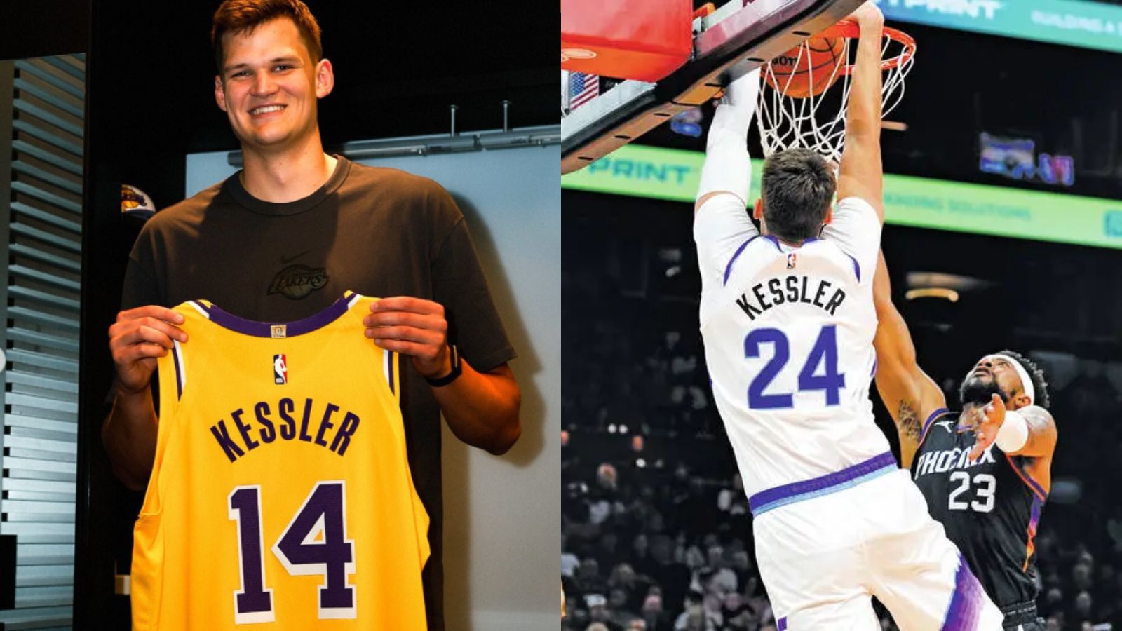Walker Kessler vows to give everything for the Lakers in his new chapter Walker Kessler vows to give everything for the Lakers in his new chapter