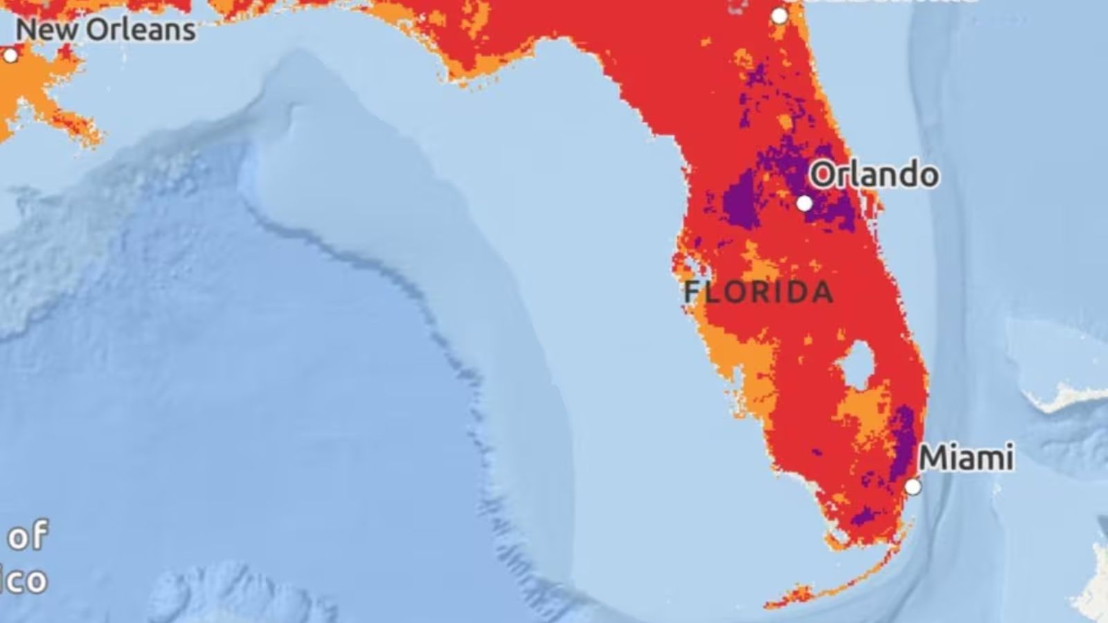 Florida faces intense heat wave as Miami breaks 117 year old temperature record