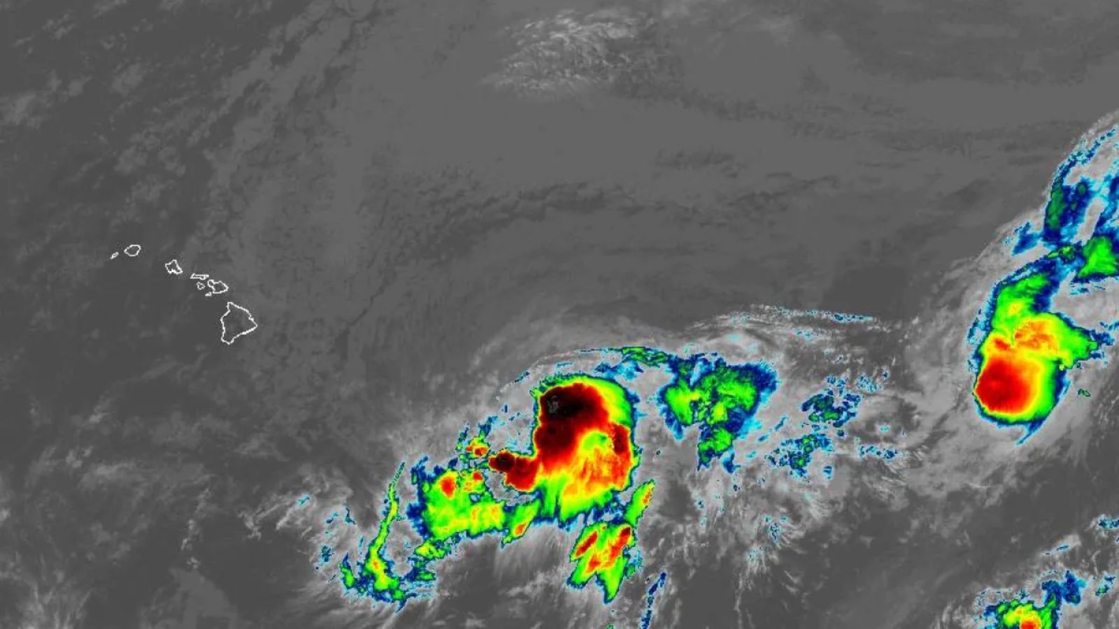 Hurricane Lala strengthens and hits Hawaii’s big island with heavy rain and flooding