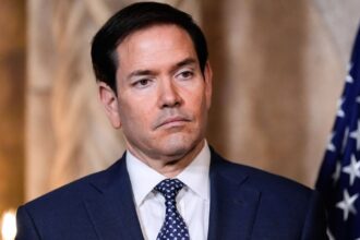 Marco Rubio says U.S.-Venezuela oil deal could attract $100 billion in private investment Marco with a very serious expression while being photographed
