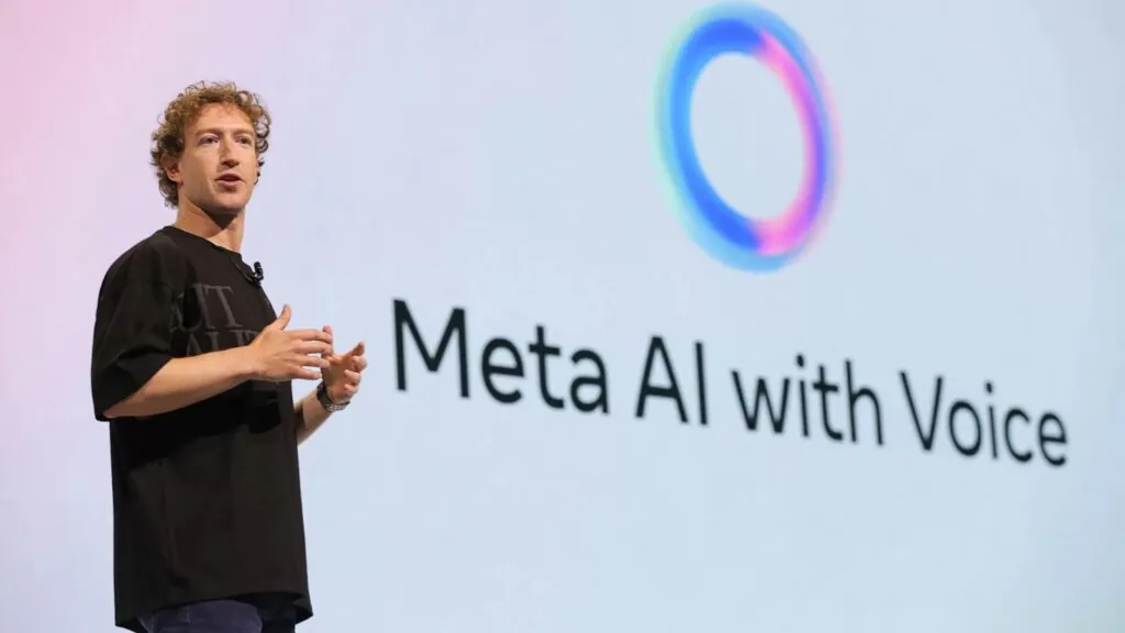 Meta to limit Instagram and Facebook use for teenagers with new nighttime restrictions Mark speaking in front of many people about Meta