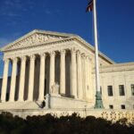 Supreme Court gives Donald Trump a legal victory over mail-in voting restrictions A panoramic photo of the U.S. Supreme Court showcasing its beautiful architecture