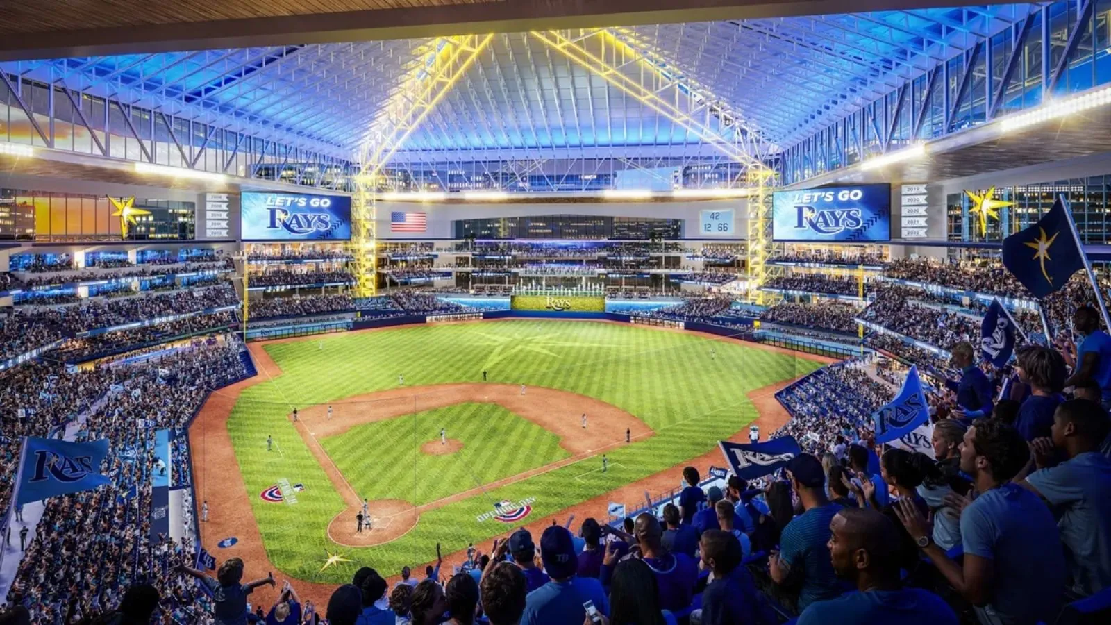 Tampa Bay Rays take a major step forward as $2.3 billion stadium gets approval