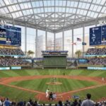 The Rays' stadium completely packed in the middle of a baseball game