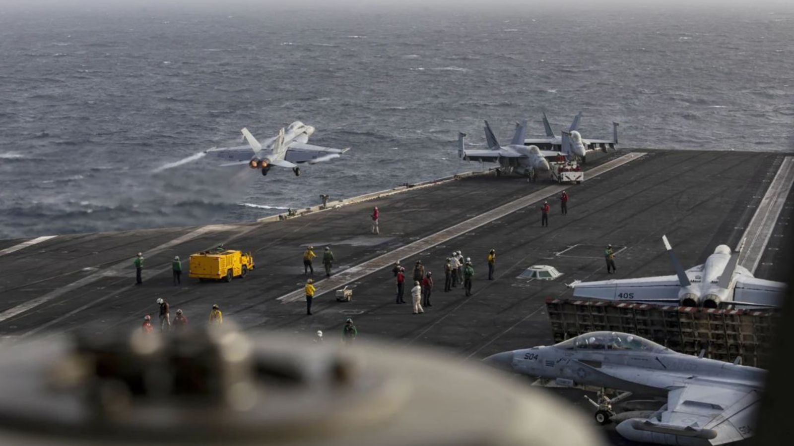United States moves aircraft carrier to the Middle East to relieve USS Abraham Lincoln