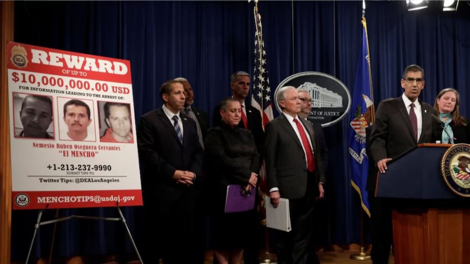 United States intensifies crackdown on the CJNG with federal charges and multi-million dollar rewards