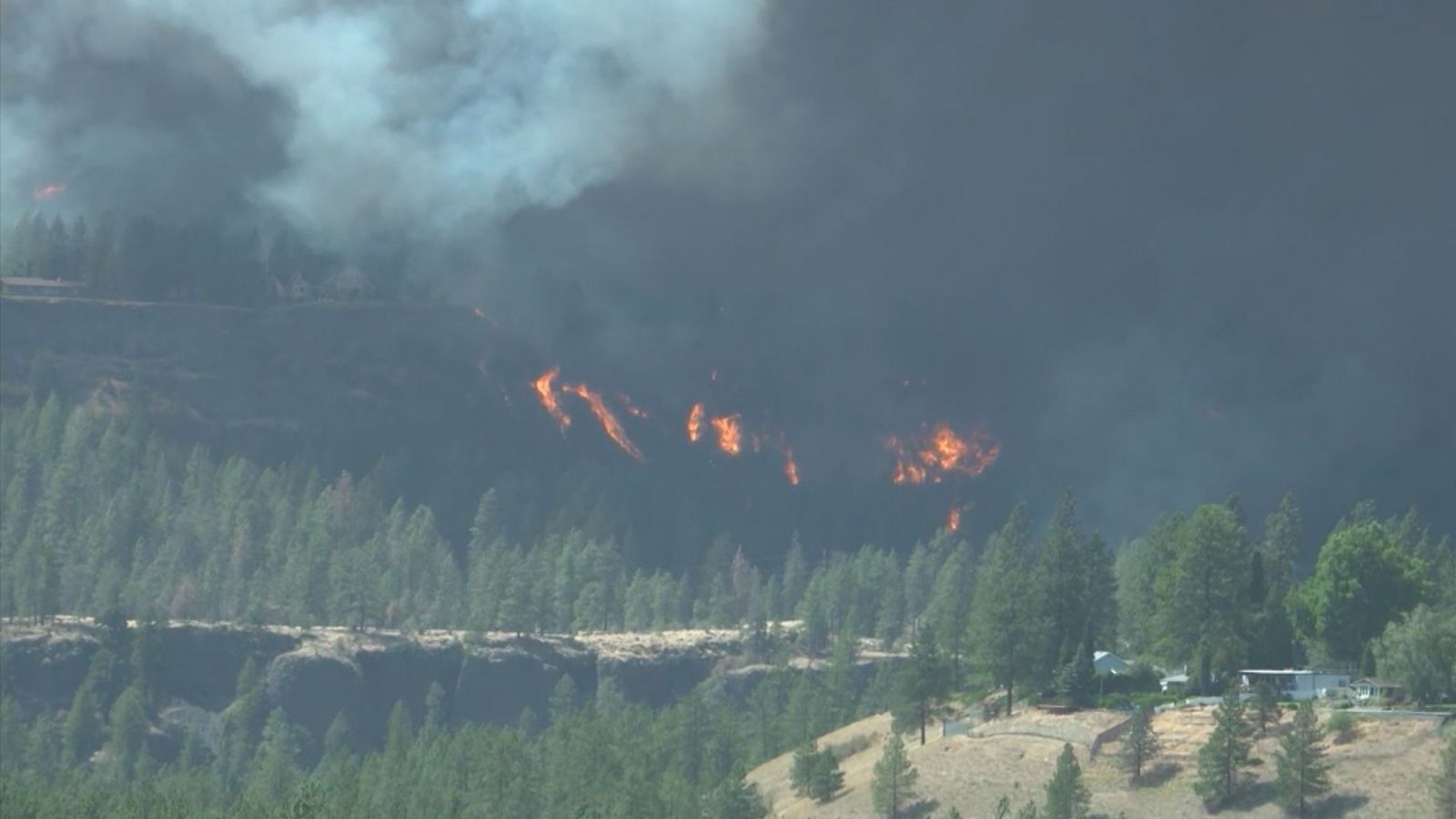 California wildfire spirals out of control as strong winds trigger evacuations California wildfire spirals out of control as strong winds trigger evacuations