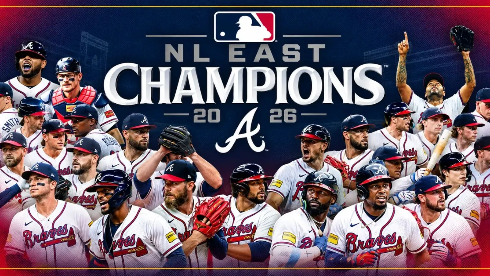 Atlanta Braves capture seventh division title in nine years Atlanta Braves capture seventh division title in nine years