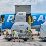 Amazon suspends 21 air operations after deadly Miami plane crash A large Amazon plane being loaded with products to be shipped to other countries and cities