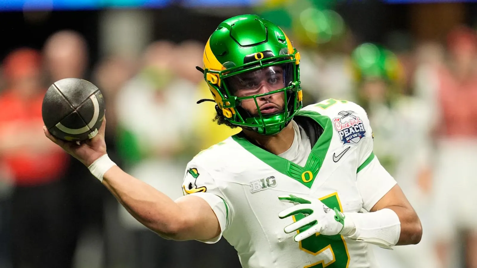 Dante Moore emerges as the favorite to be the top quarterback in the 2027 NFL Draft Dante Moore emerges as the favorite to be the top quarterback in the 2027 NFL Draft