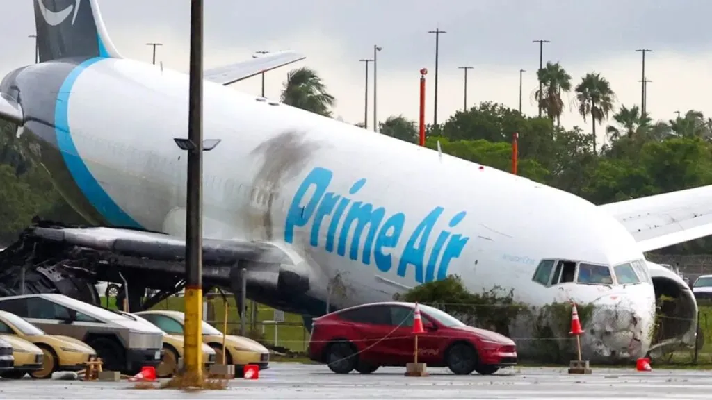 Five victims identified after deadly Amazon plane crash in Miami The white Amazon plane crashed into the ground following the Miami accident