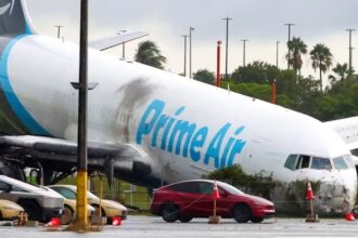 Five victims identified after deadly Amazon plane crash in Miami The white Amazon plane crashed into the ground following the Miami accident