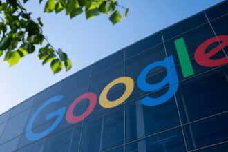 Google warns of a new AI threat that could change cybersecurity A Google sign attached to a large building with huge glass windows