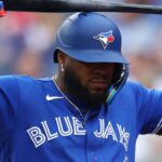 MLB’s biggest stars having a season to forget in 2026 Vladimir Guerrero Jr. holding his bat above his head after a rough slump at the plate