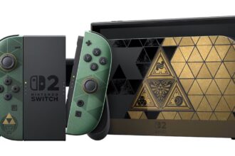 Nintendo promises more Zelda 40th anniversary products after stock sells out The special edition of the Nintendo Switch 2 Zelda with green and gold tones