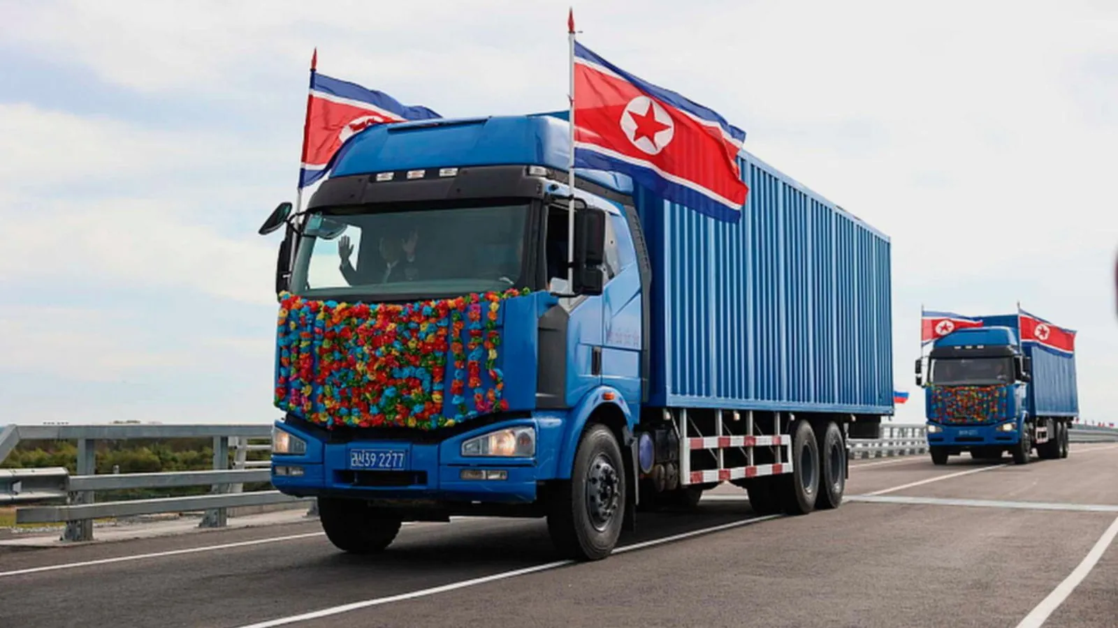 Russia and North Korea open historic first road bridge between the two countries Russia and North Korea open historic first road bridge between the two countries