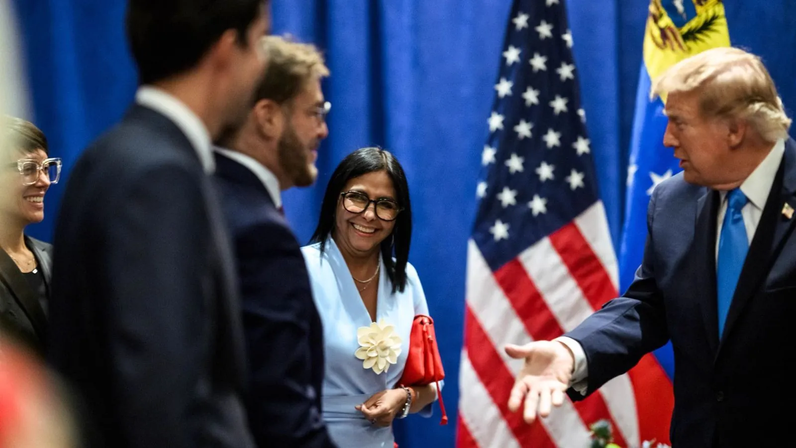 Trump and Delcy Rodríguez meet in New York in first encounter since Maduro’s capture Trump and Delcy Rodríguez meet in New York in first encounter since Maduro’s capture